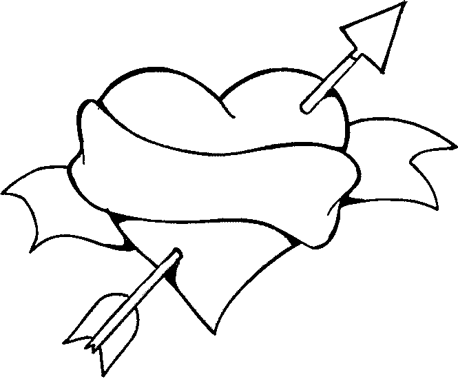 Corazones con alas para dibujar - Imagui