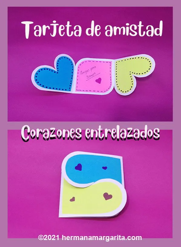 Corazones entrelazados | Caja de Ideas con Cristina y Tía Margarita Corazones entrelazados | Caja de Ideas con Cristina y Tía Margarita