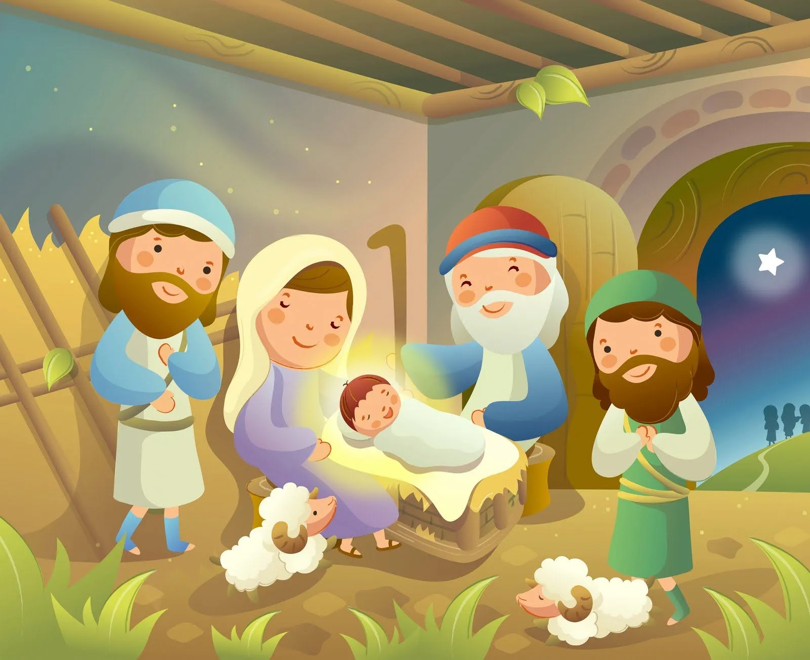 Corazones de Maria: Ilustraciones de Jesús con niños. Corazones de Maria: Ilustraciones de Jesús con niños.