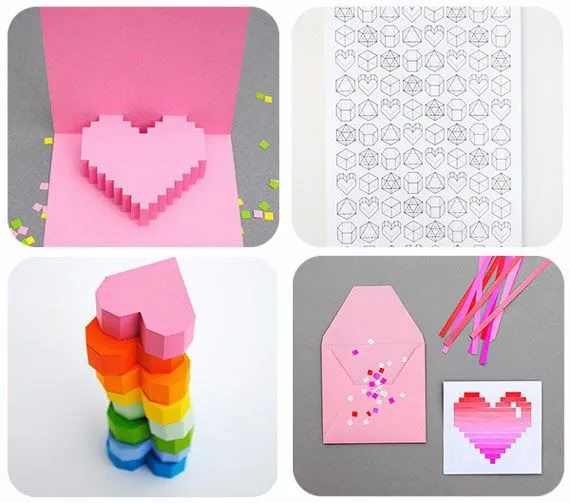 manualidades de papel tarjetas de corazones | facilisimo.com