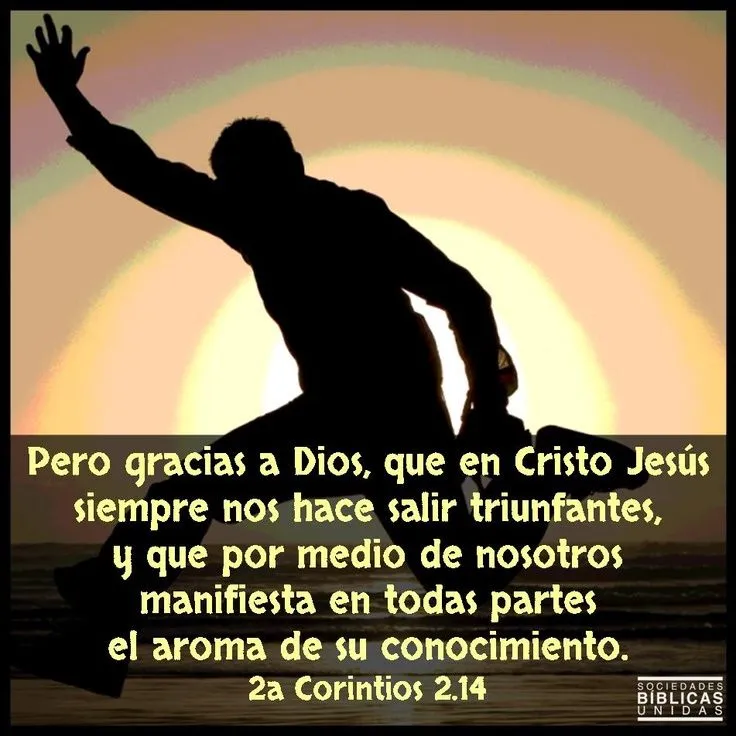 2 Corintios 2:14 #Biblia | Versículos de la Biblia | Pinterest 2 Corintios 2:14 #Biblia | Versículos de la Biblia | Pinterest