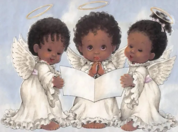 coro de angelitos negros | Angelitos | Pinterest