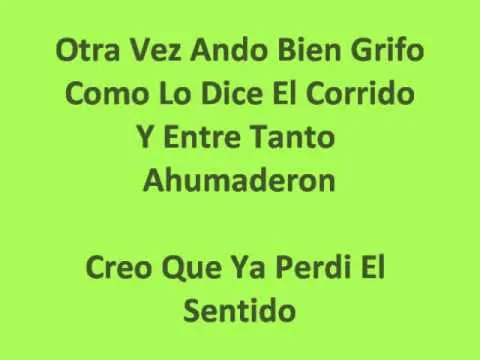 El Corrido Del Tamarindo - Lyrics - YouTube