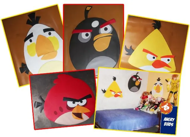Angry Birds en manualidades corrospum | Corrospum