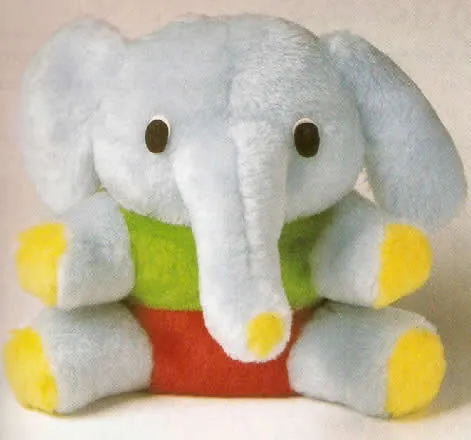 un elefante de peluche moldes para hacer un elefante de peluche para ...