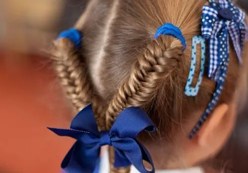 Peinados escolares para niña - Imagui
