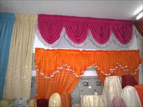 cortinas decoraciones rosita - YouTube