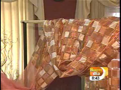 cortinas drapeadas - YouTube