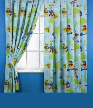  ... de los textiles para las cortinas en el cuarto de nuestros hijos