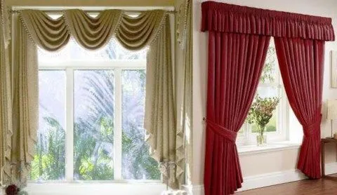 Ejemplos de cortinas clásicas