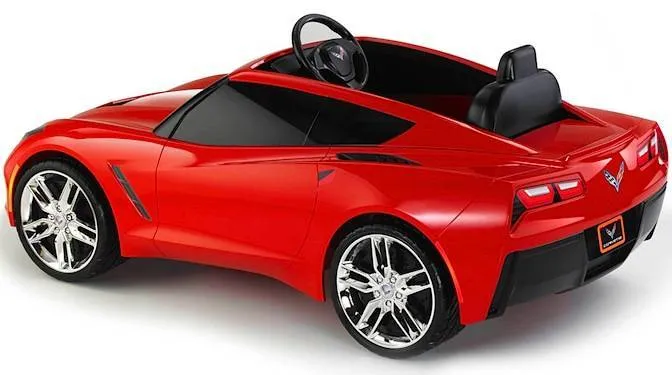 Un Corvette Stingray eléctrico para niños veloces | Autodato