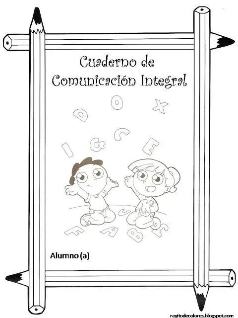 CoSqUiLLiTaS eN La PaNzA BLoGs: Carátulas para cuadernos escolares ...