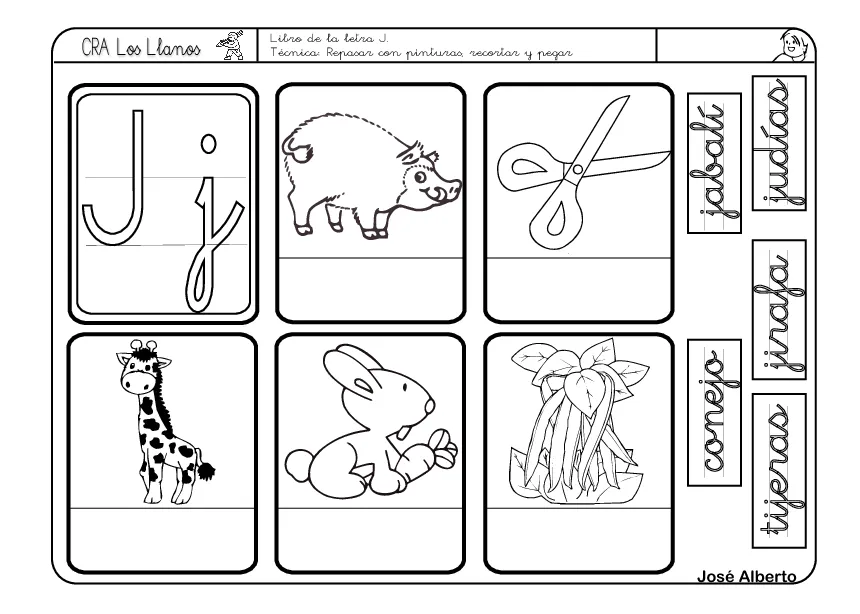 CoSqUiLLiTaS eN La PaNzA BLoGs: FICHAS LETRA J CoSqUiLLiTaS eN La PaNzA BLoGs: FICHAS LETRA J