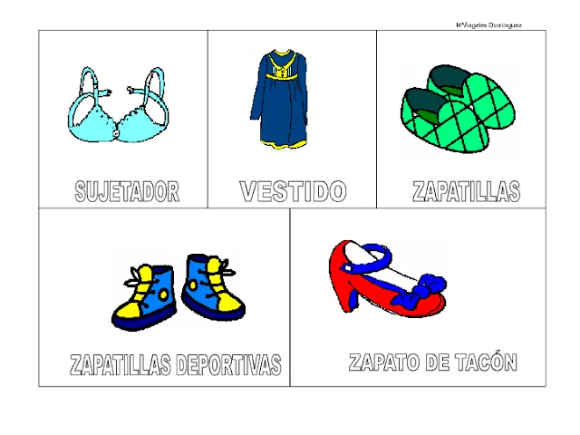 CoSqUiLLiTaS eN La PaNzA BLoGs: LAS PRENDAS DE VESTIR (CON ... CoSqUiLLiTaS eN La PaNzA BLoGs: LAS PRENDAS DE VESTIR (CON ...
