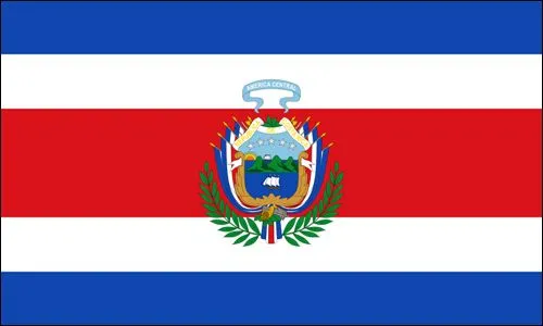 Costa Rica y su historia: Escudos y banderas de Costa Rica