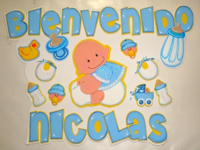 COTILLONES Y MAS - Bienvenido Bebe en Foami - Álbumes web de ... COTILLONES Y MAS - Bienvenido Bebe en Foami - Álbumes web de ...