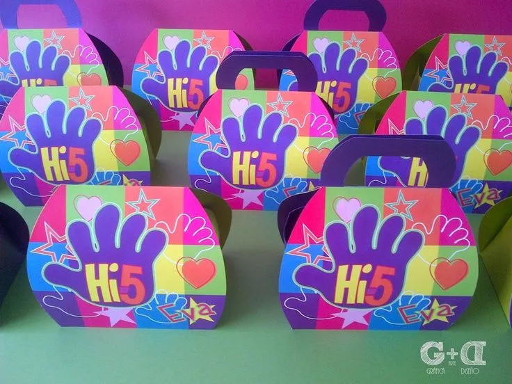 Cotillones para niños y niñas!!!! HI-5 | G+D | Pinterest