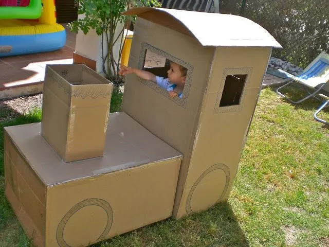Cottoncloud: Tren de cartón / Cardboard train | Polar Express ... Cottoncloud: Tren de cartón / Cardboard train | Polar Express ...