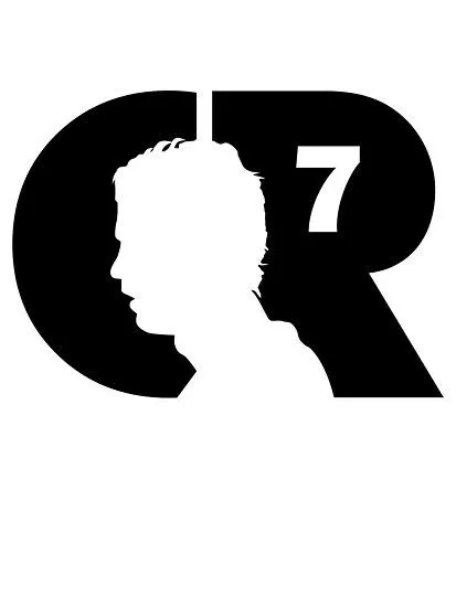 CR7 logo black" Photographic Prints by sw7design | Redbubble