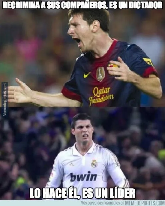 CR7 vs Messi. Aquí cada uno ve lo que quiere