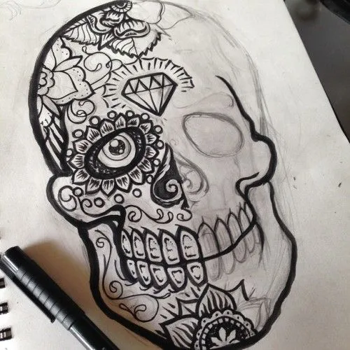 Crabslap!, Its been a while since I last did a sugar skull…...