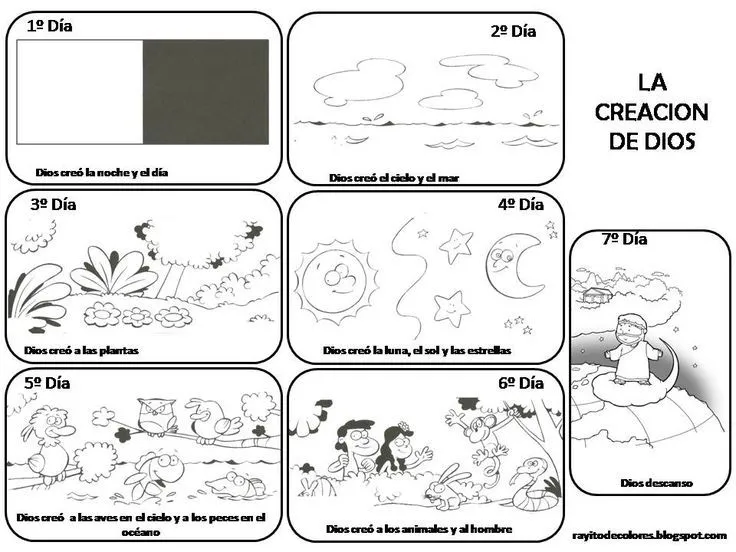 la creacion | Ideas - imagenes - clases para niños | Pinterest