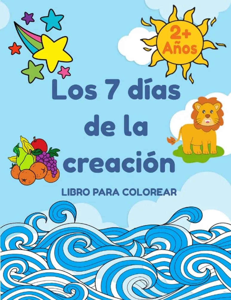 Los 7 días de la creación: Libro para colorear- LIBRO EN ESPAÑOL:  Publishing, YCK: 9798848033021: Amazon.com: Books