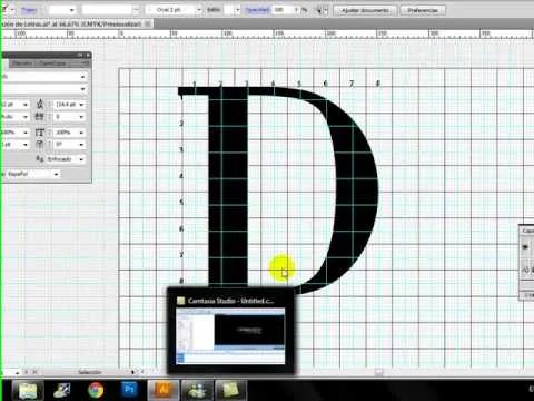 Creación de Moldes de Letras con Illustrator.wmv - YouTube