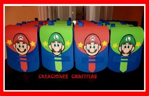 CREACIONES CHIKITITAS - Mario Bros