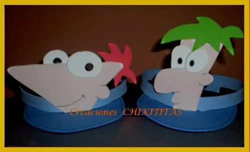 CREACIONES CHIKITITAS - Phineas y Ferb