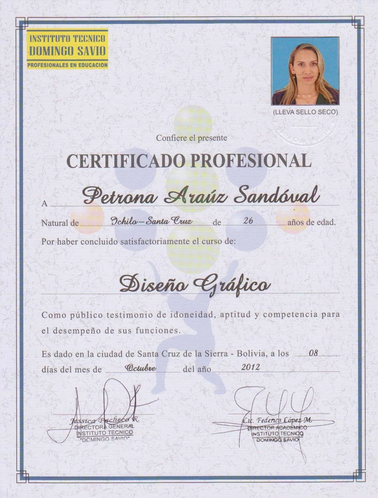 CREACIONES Y DISEÑOS PETRY: Certificado Profesional de Diseño Gráfico CREACIONES Y DISEÑOS PETRY: Certificado Profesional de Diseño Gráfico
