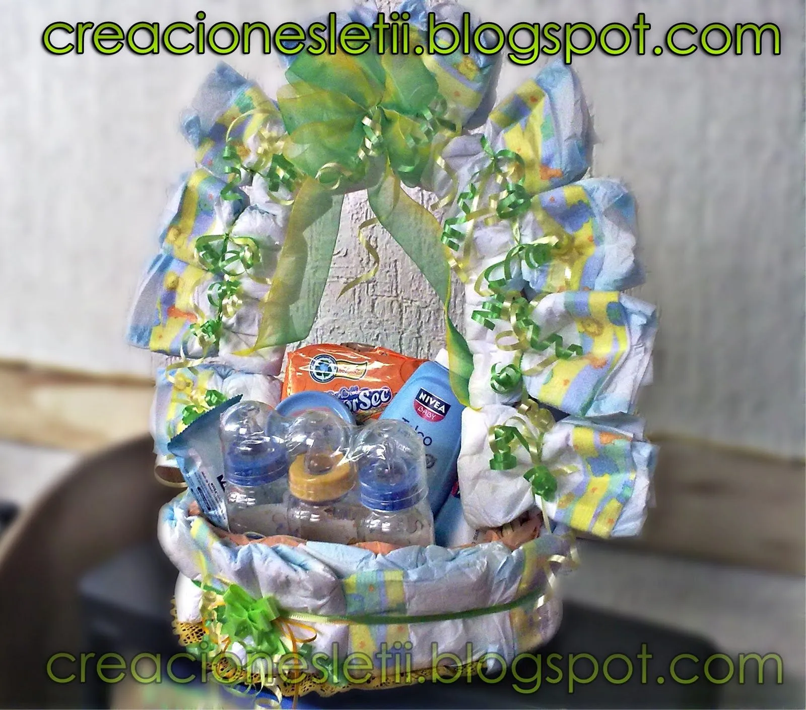Canasta decoradas para baby shower - Imagui
