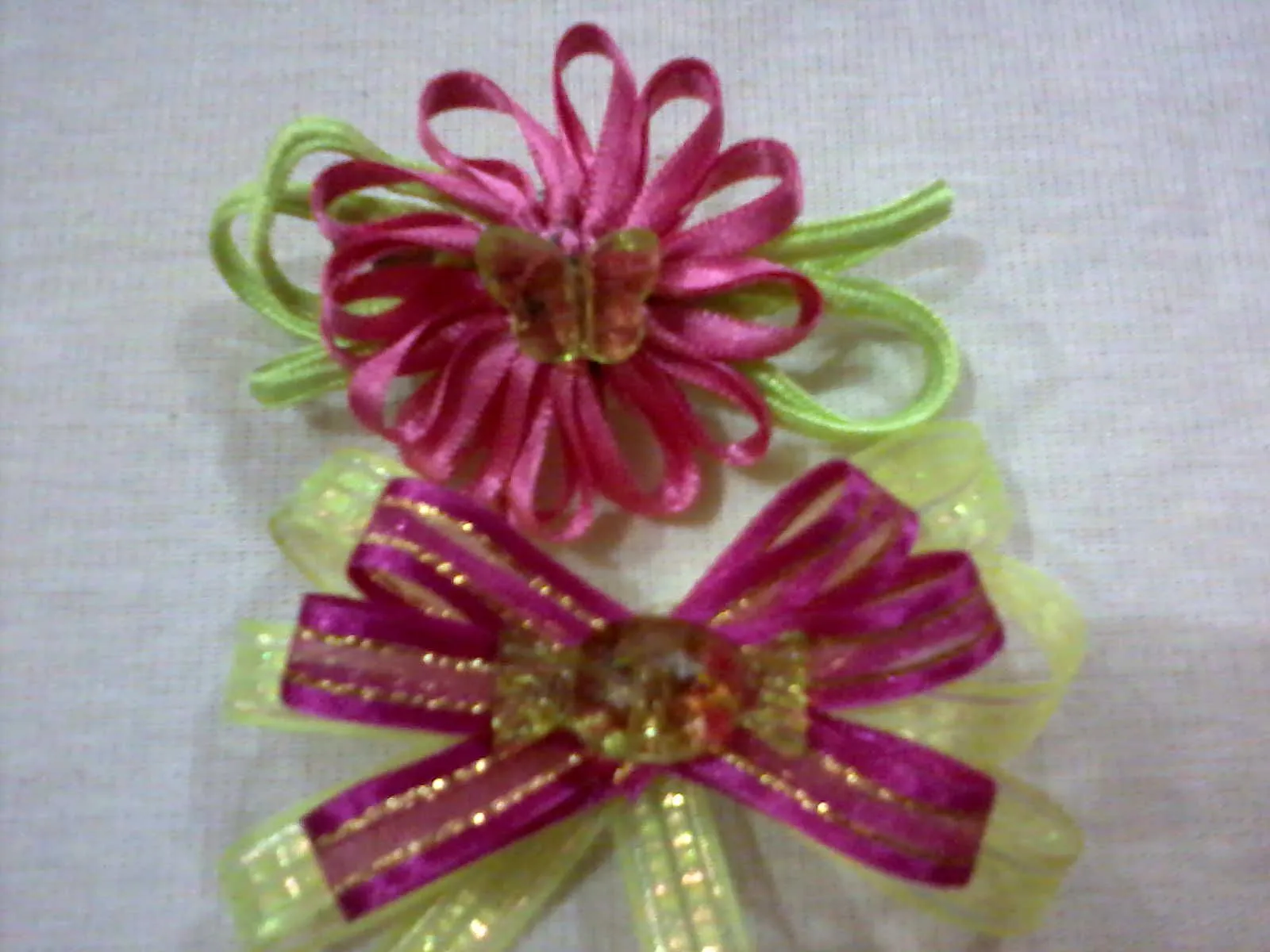 Creaciones y Manualidades "Chayito": moños de listón y flores ... Creaciones y Manualidades "Chayito": moños de listón y flores ...