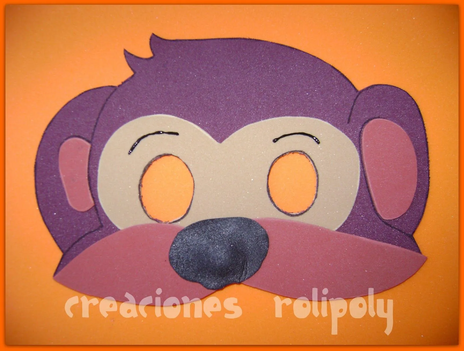 creaciones rolipoly: ANTIFACES DE ANIMALES DE LA SELVA creaciones rolipoly: ANTIFACES DE ANIMALES DE LA SELVA