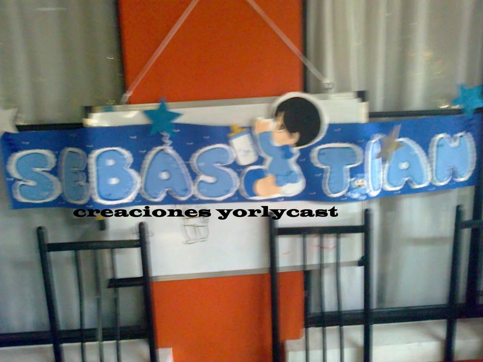 Creaciones Yorlycast: Decoracion Baby shower niño
