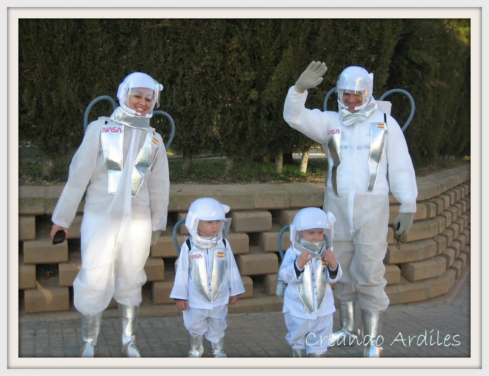 Creando Ardiles: Disfraz casero Astronauta