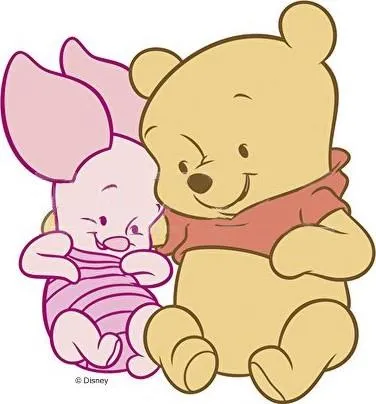 Winnie Pooh baby en goma eva moldes - Imagui