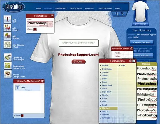 Crear y diseñar camisetas personalizadas (Online) | GEEKTATION