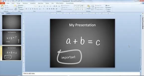 Cómo Crear una Pizarra para Presentación de PowerPoint ...