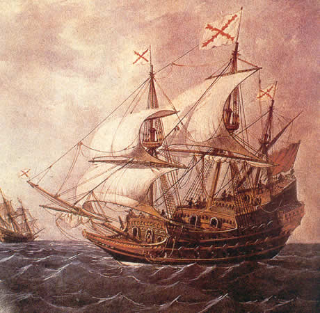 creartehistoria: Comercio entre España y sus colonias en América