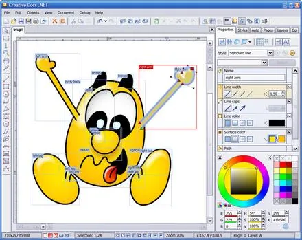Creative Docs, diseño gráfico vectorial gratis - Carrero