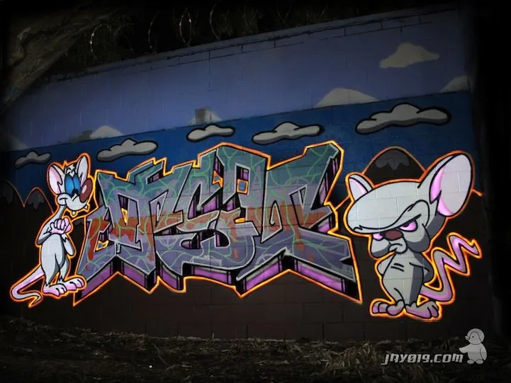 Photo Vandalism: Graffitis iluminados con fotones LED | Cristian ...