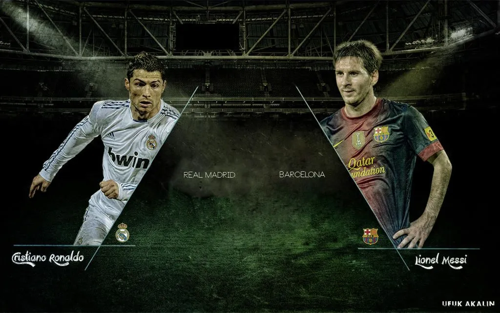Cristiano Ronaldo vs Lionel Messi - Wallpaper by ufuuk7 on DeviantArt Cristiano Ronaldo vs Lionel Messi - Wallpaper by ufuuk7 on DeviantArt