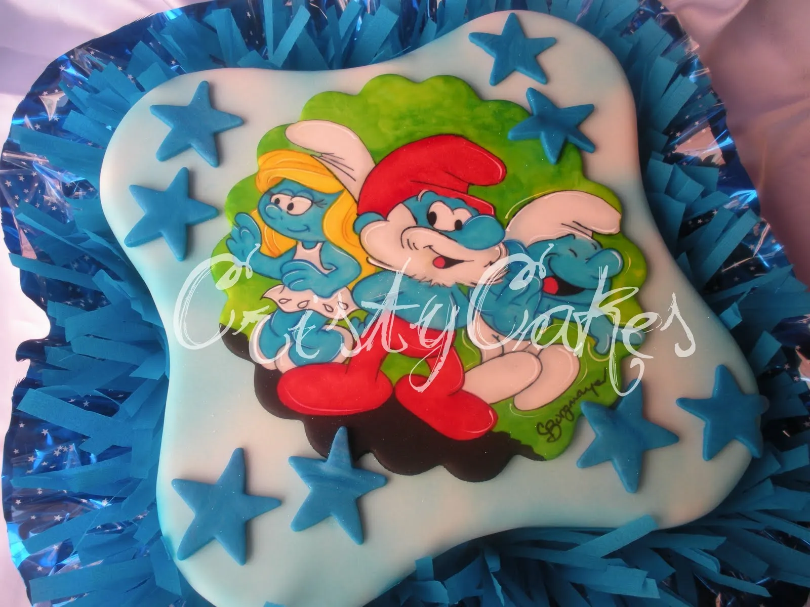 Cristy's Cakes: Los Pitufos
