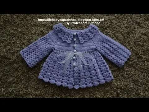 Crochet Abrigo o Suéter Para Bebe' . - Youtube Downloader mp3