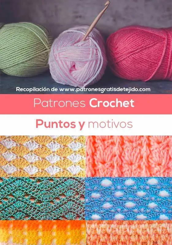 Crochet y Dos agujas: Libro de 60 patrones de puntos para ...