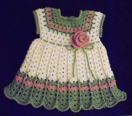Crochet Baby Dress | Arts, Crafts and Design Finds