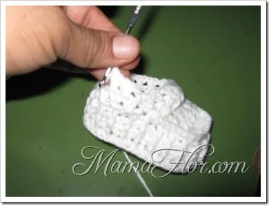 Crochet: Botines para Bebé… - Manualidades MamaFlor