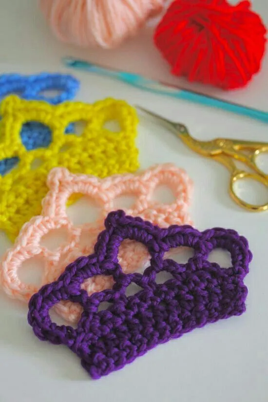 Crochet - Coronas de princesa | princesa | Pinterest