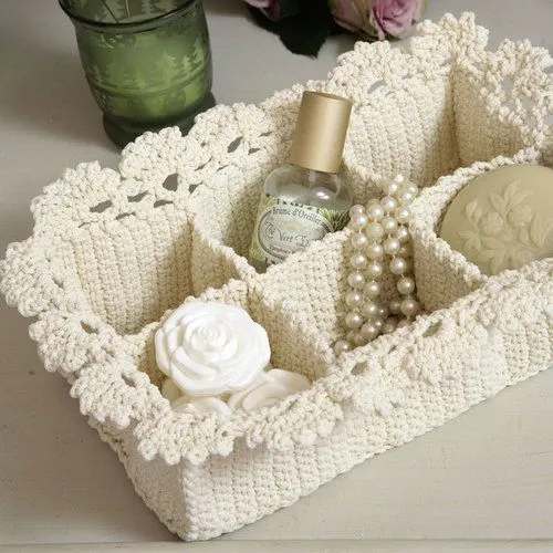 Crochet Lace Basket Pictures, Photos, and Images for Facebook ...